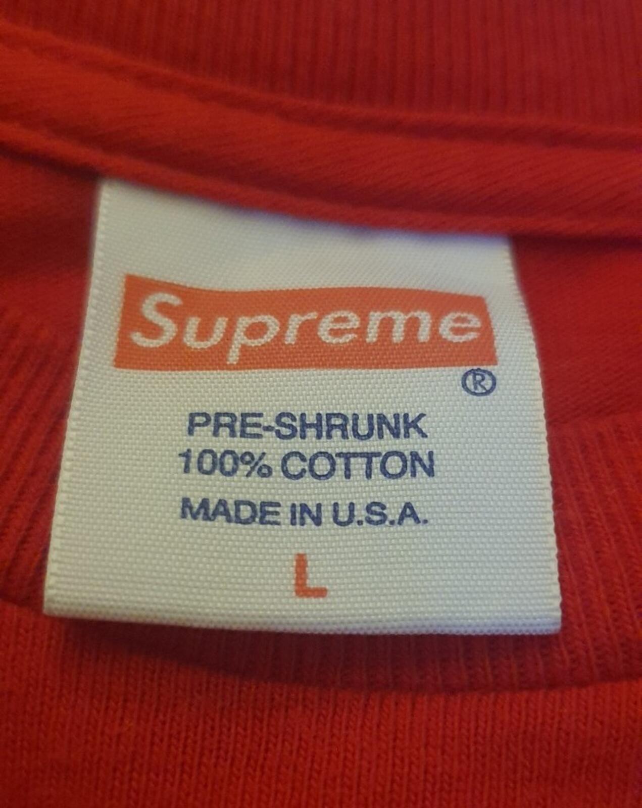 FW15 Supreme x Toshio Maeda Touch Tee Size L