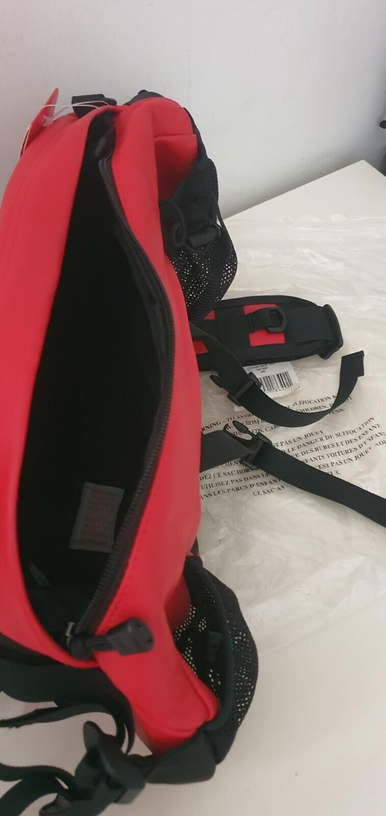 FW18 Supreme The North Face Leather Mountain Waist Bag Red shoulder Ultra Rare
