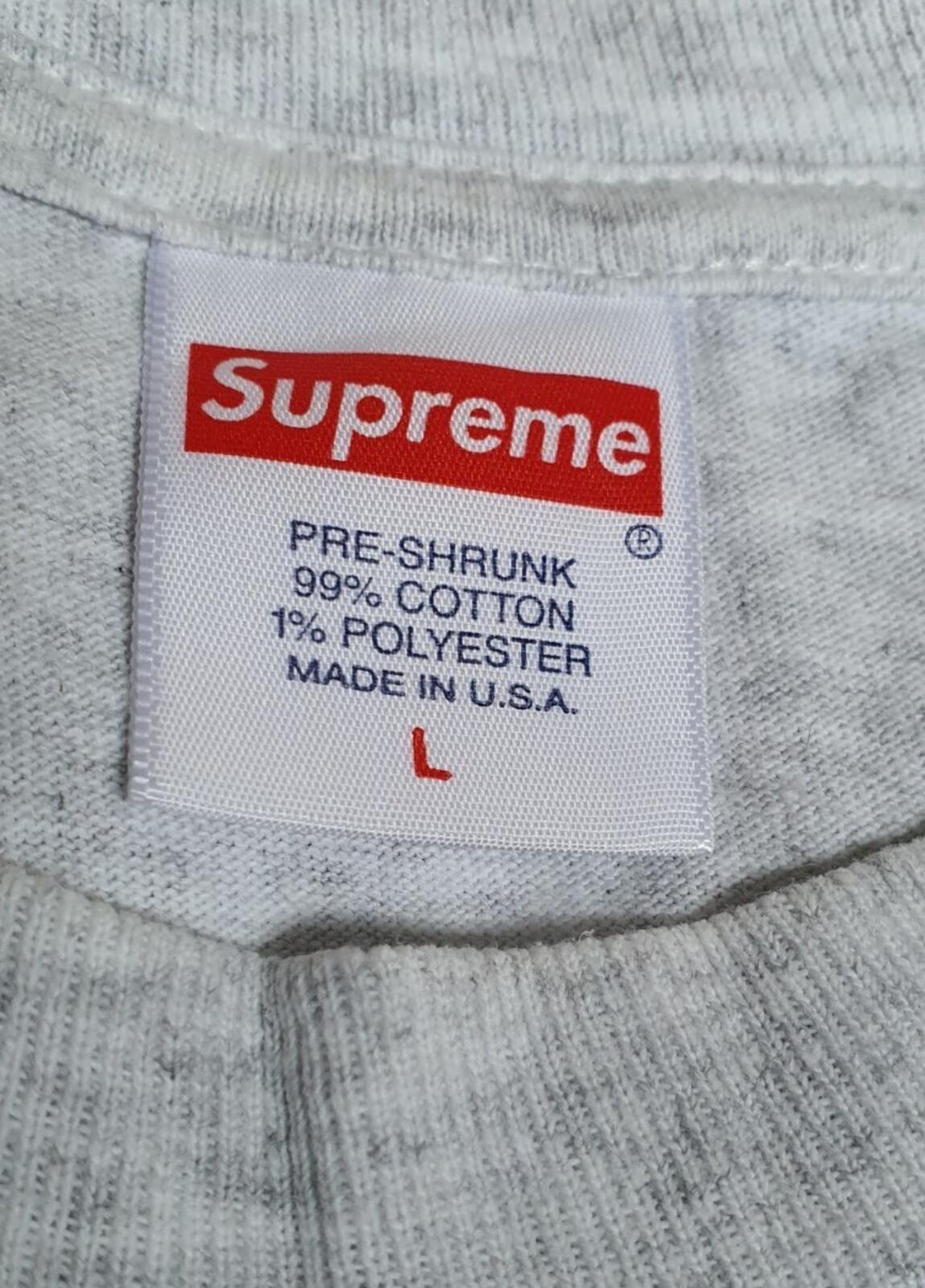 FW18 Supreme Mike Kelley Ahhyouth! Tee Ash Grey Größe L
