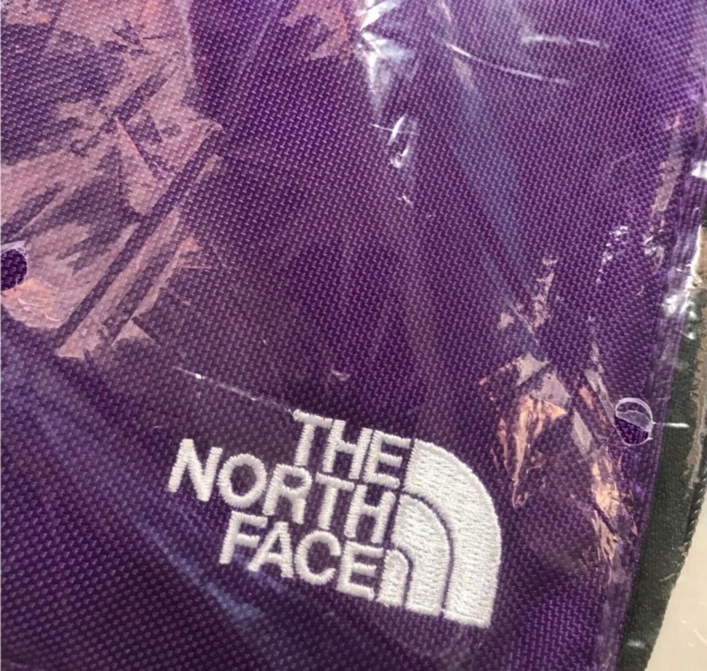 SS19 Supreme x THE NORTH FACE Arc Logo Organizer purple bag TNF New And Unopened