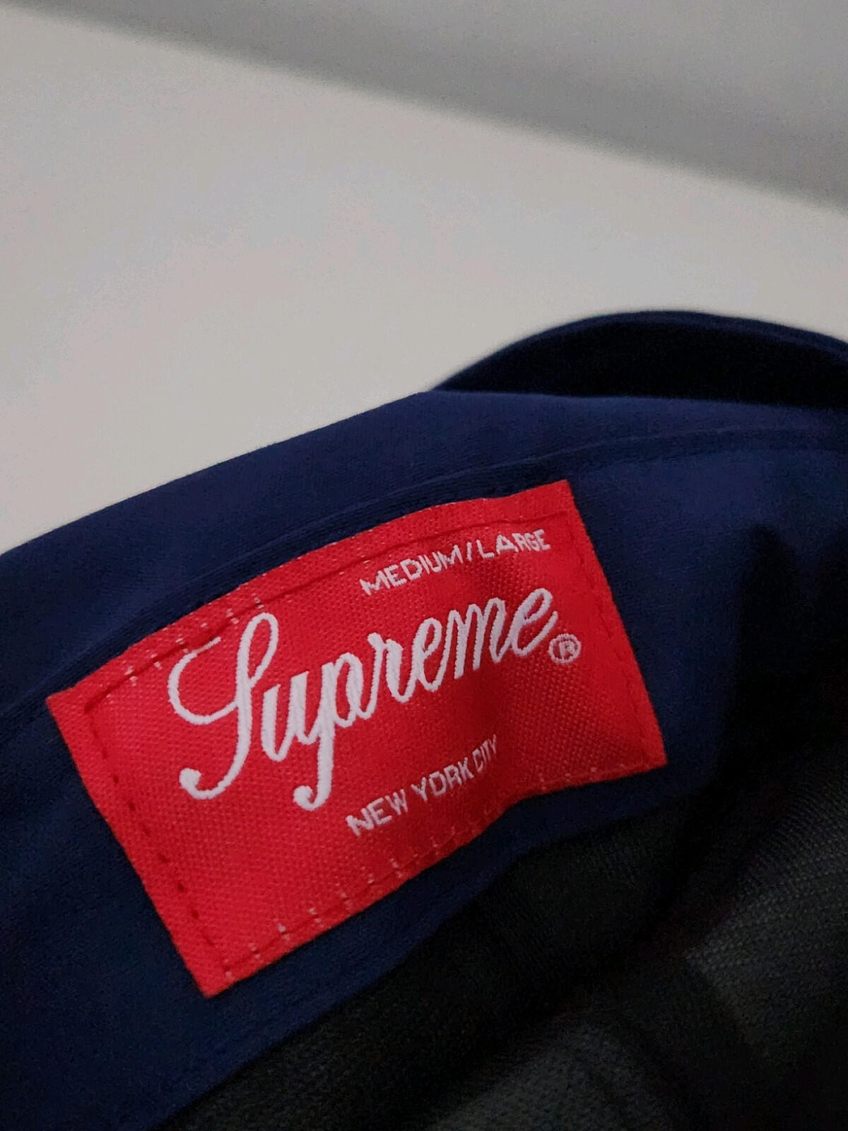 SS23 Supreme GORE-TEX Sunshield Cap Navy Waterproof