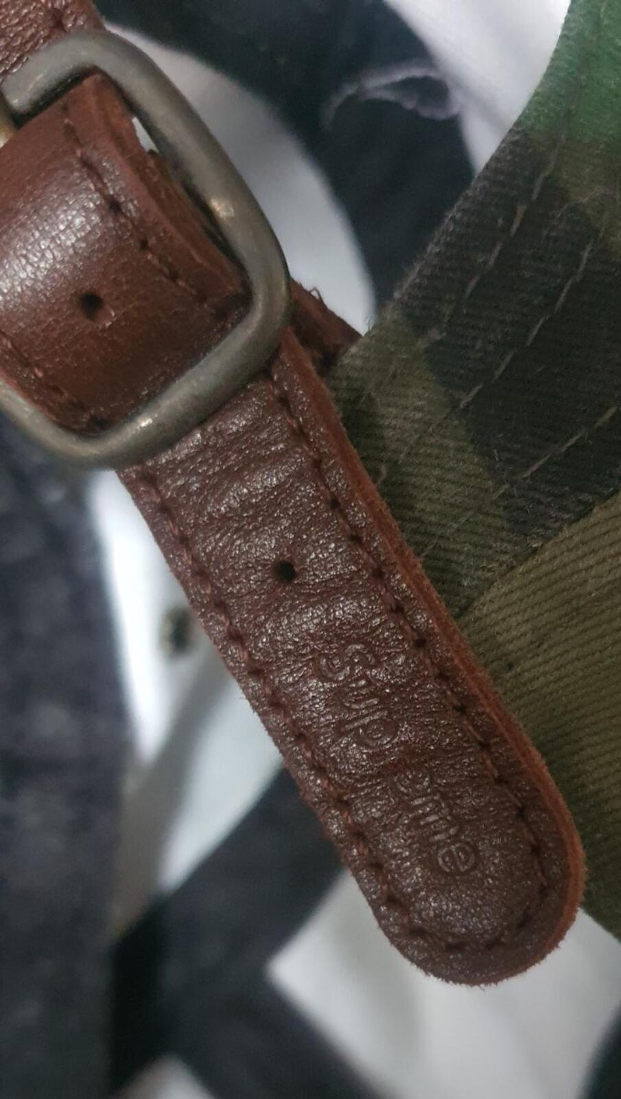 SS16 Supreme Washed Chino Twill Camp Cap Woodland Camo