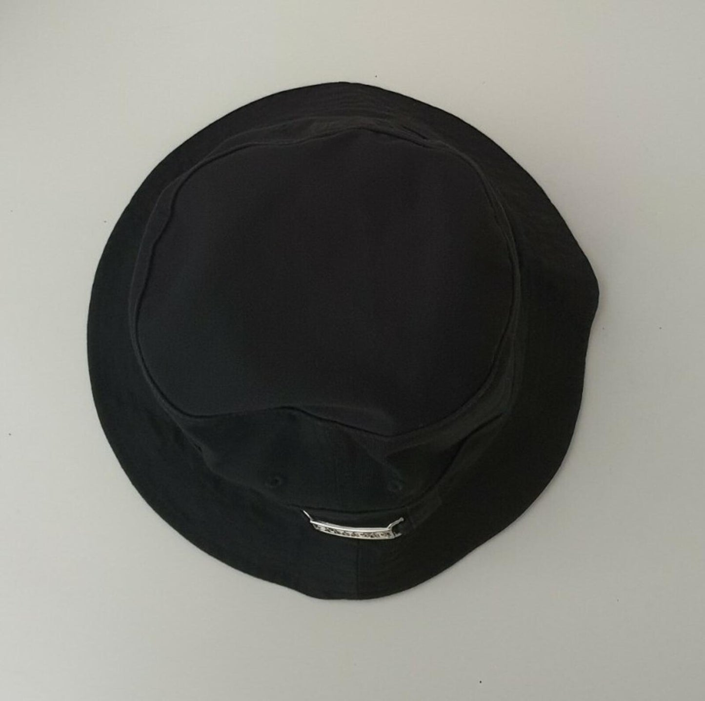 SS20 Supreme name plate black crusher size S/M bucket hat small / medium