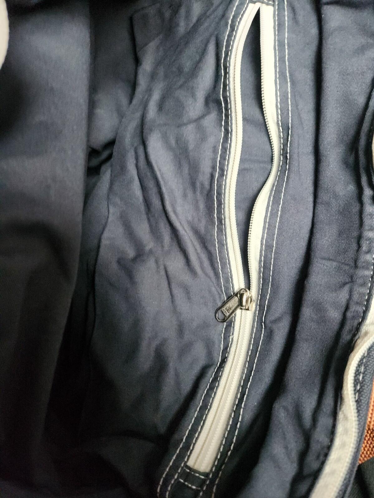FW20 Supreme Canvas Tragetasche Rotes Box-Logo, BLAU GEFÄRBT