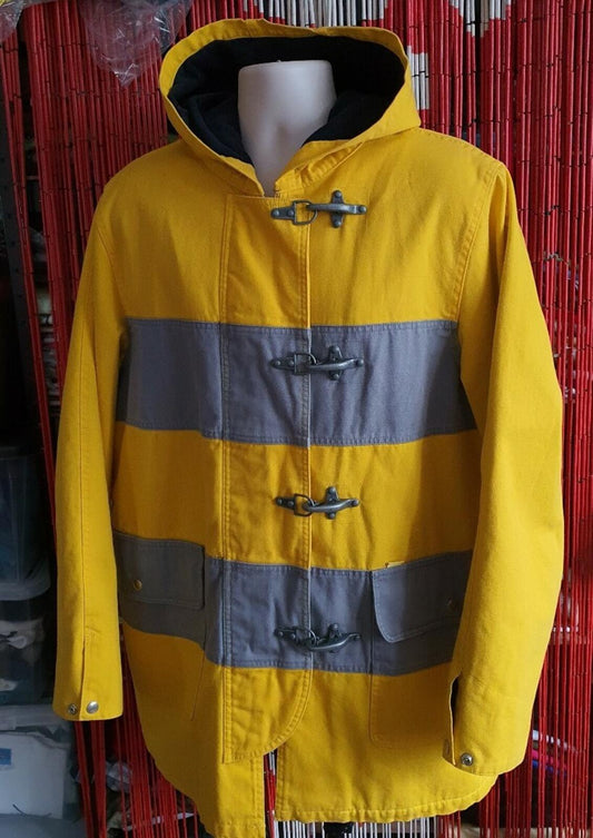 Chaqueta rompevientos FW14 Supreme Firemans, amarilla, talla XL, muy rara, nueva con etiqueta