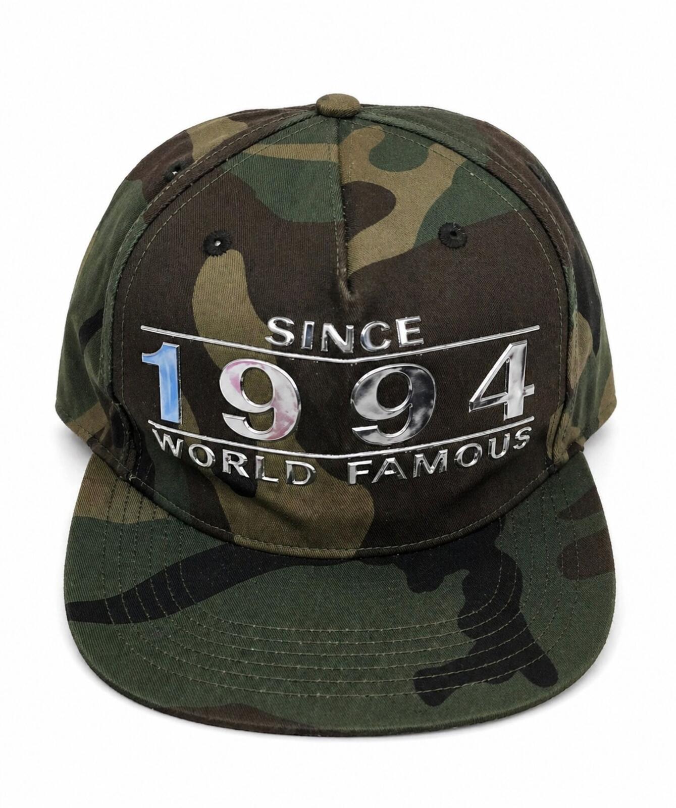 SS16 Supreme Way Back 5-panel Cap Woodland Camo
