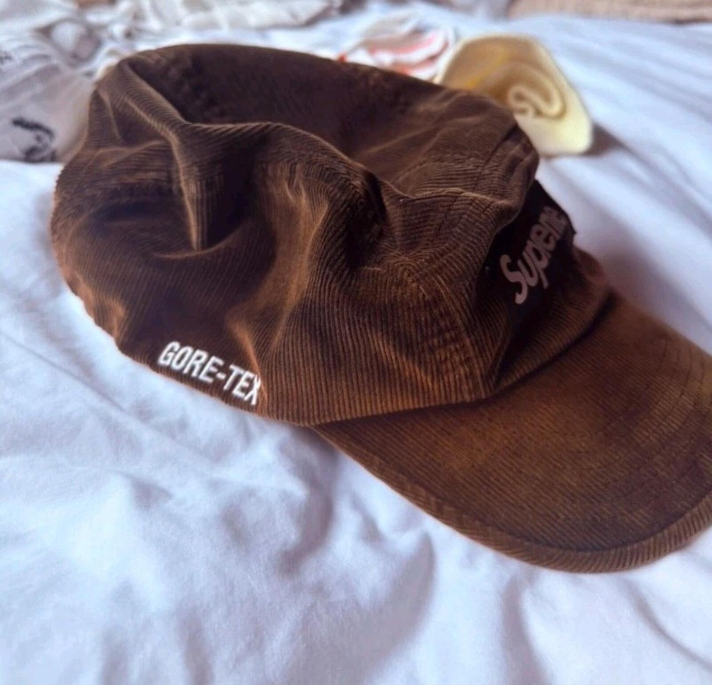 FW21 GORE-TEX Corduroy Camp Cap Rust Waterproof