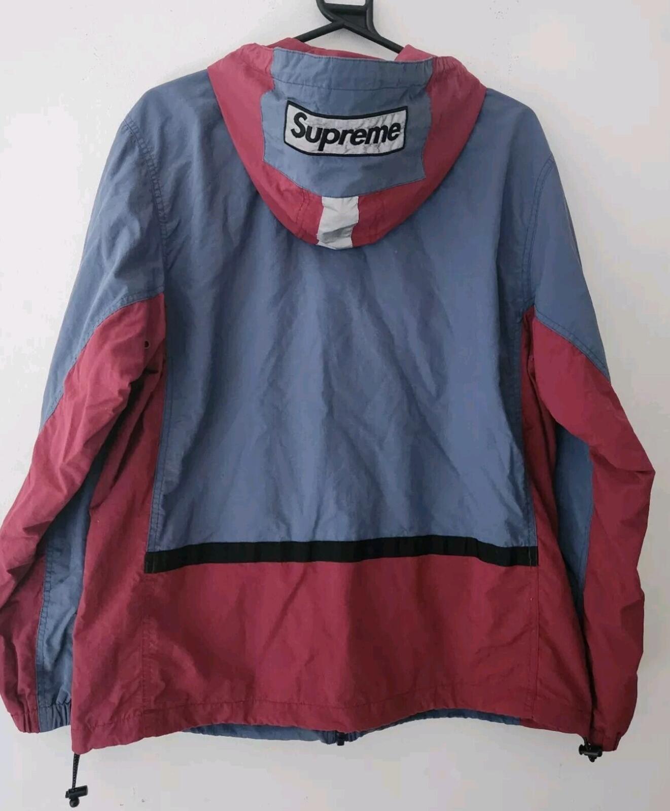 HW18 Supreme 2-Tone Zip Up Jacket M mittel Navy Wasserabweisend Reflektierend