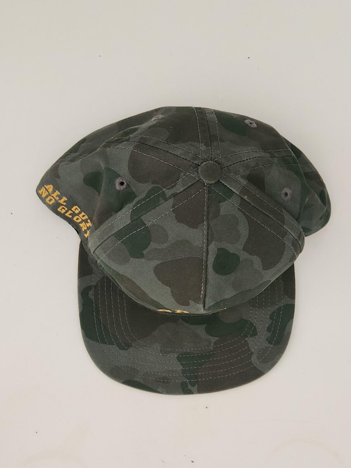 SS12 Supreme Army 5-panel Hat All Guts No Glory Cap 2012 Camo Vintage Rare Supny