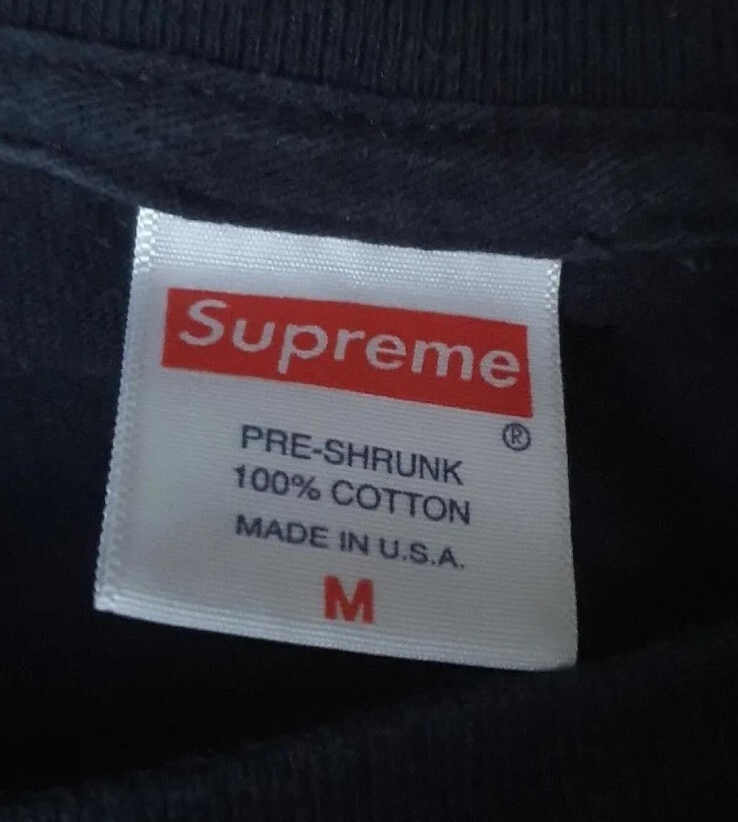 FW15 Supreme E.T Tee Navy T-shirt Size M Medium