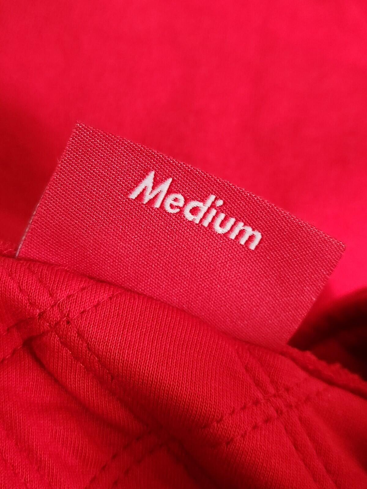 SS19 Supreme Forever Half Zip Sweatshirt red Crewneck size M medium Jumper