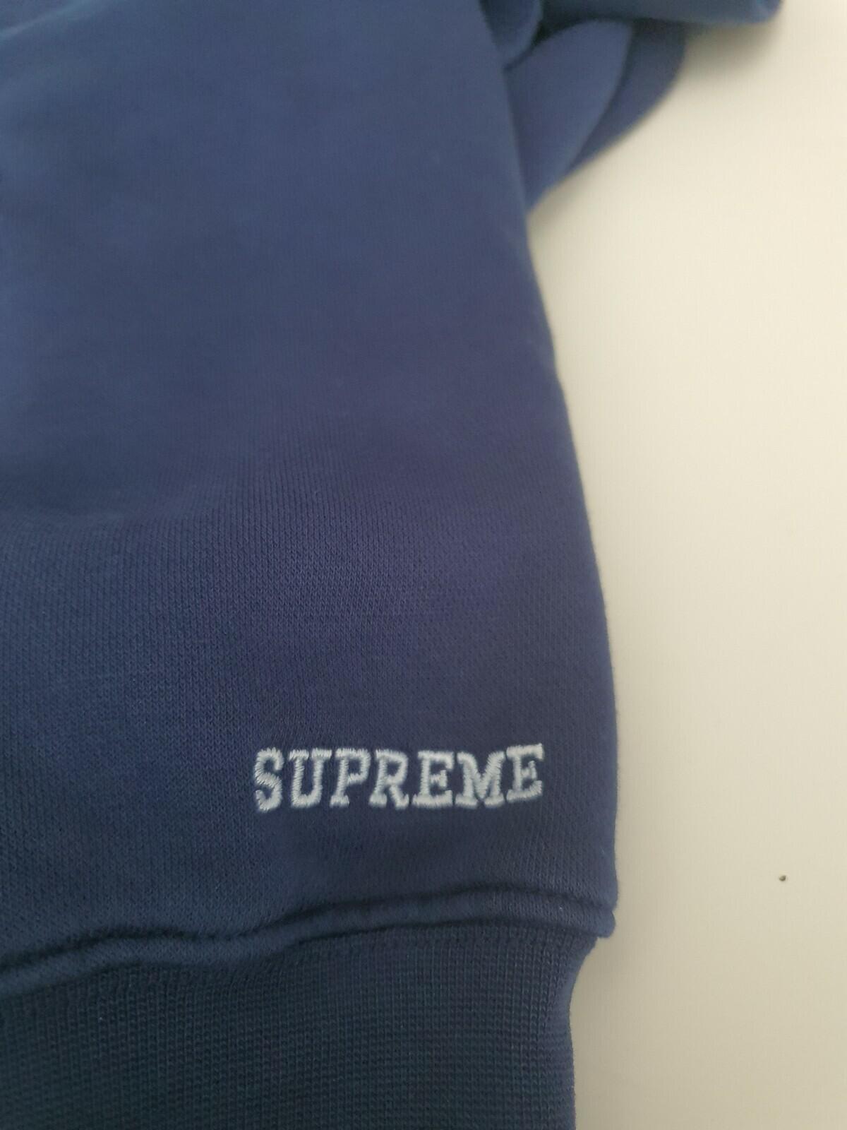 FW18 Supreme x Nike Crewneck Navy Size XXL