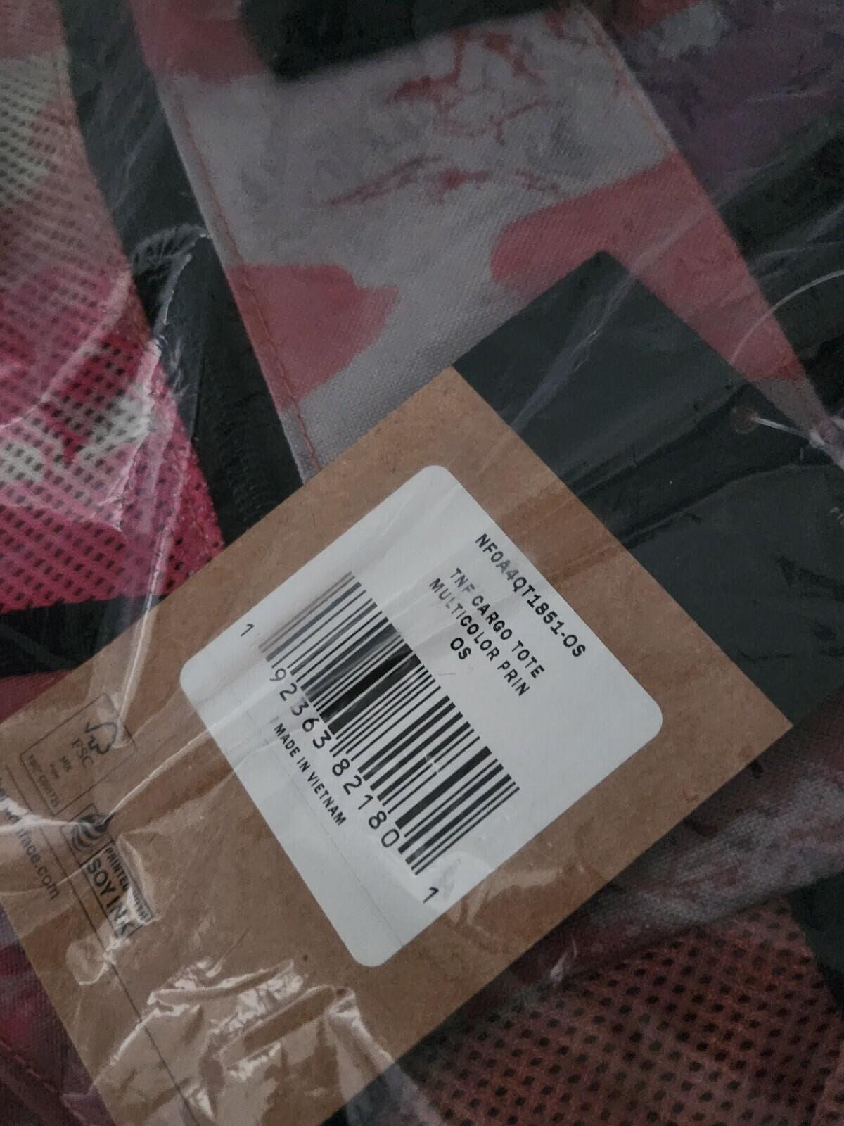 SS20 Supreme x The North Face Adventure Tote Bag Water Resistant Nylon TNF