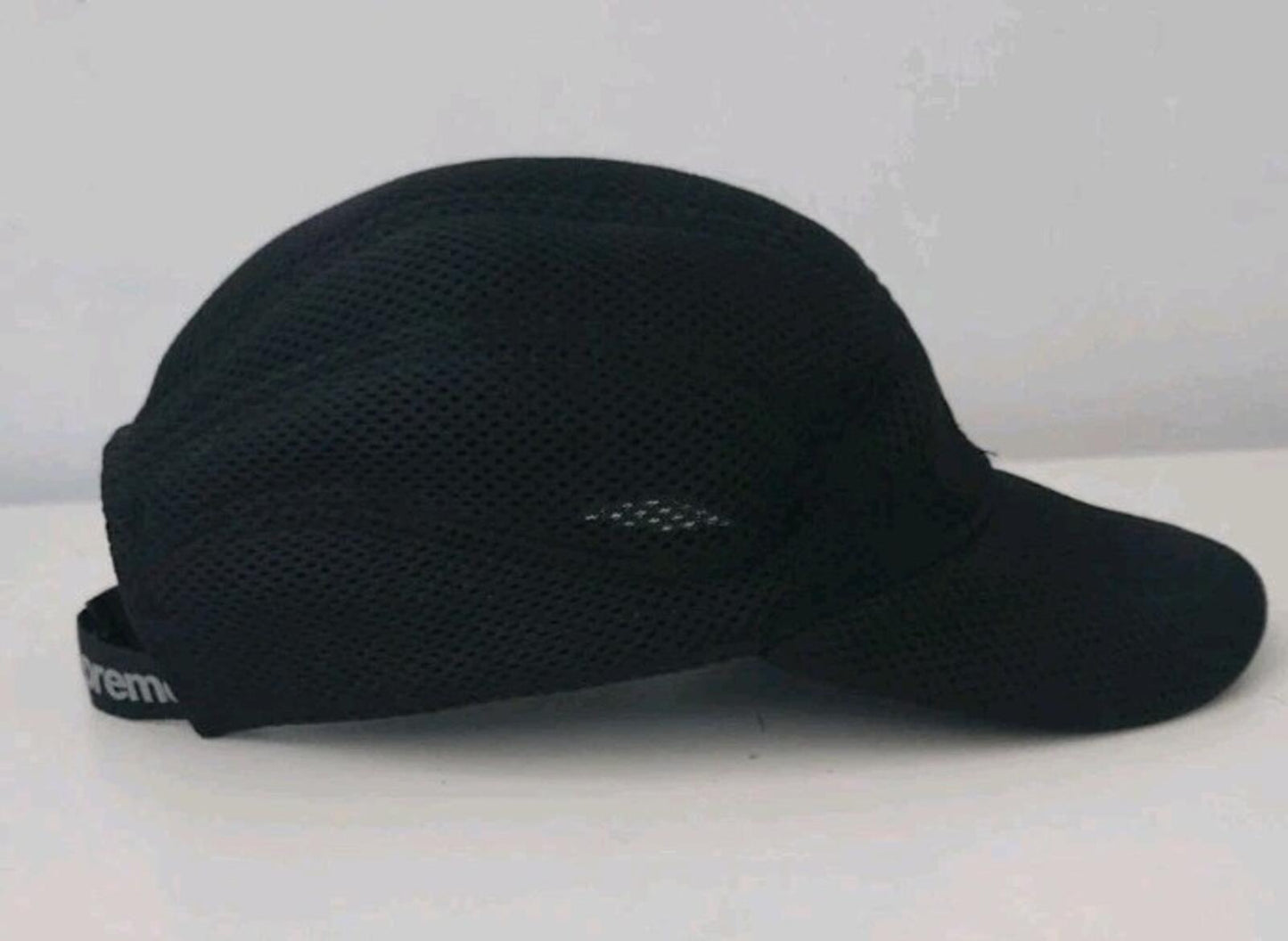 Gorra de running SS22 Supreme x Nike Shox negra Dri-FIT