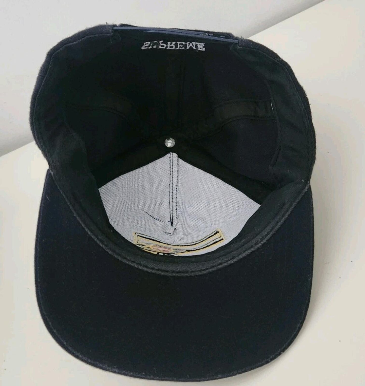 SS13 Supreme Eye Of Horus 5-panel Cap Navy