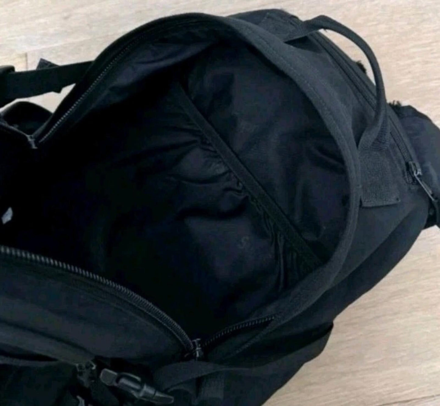 FW20 Supreme Backpack Black Bag Water Resistant Nylon Rucksack