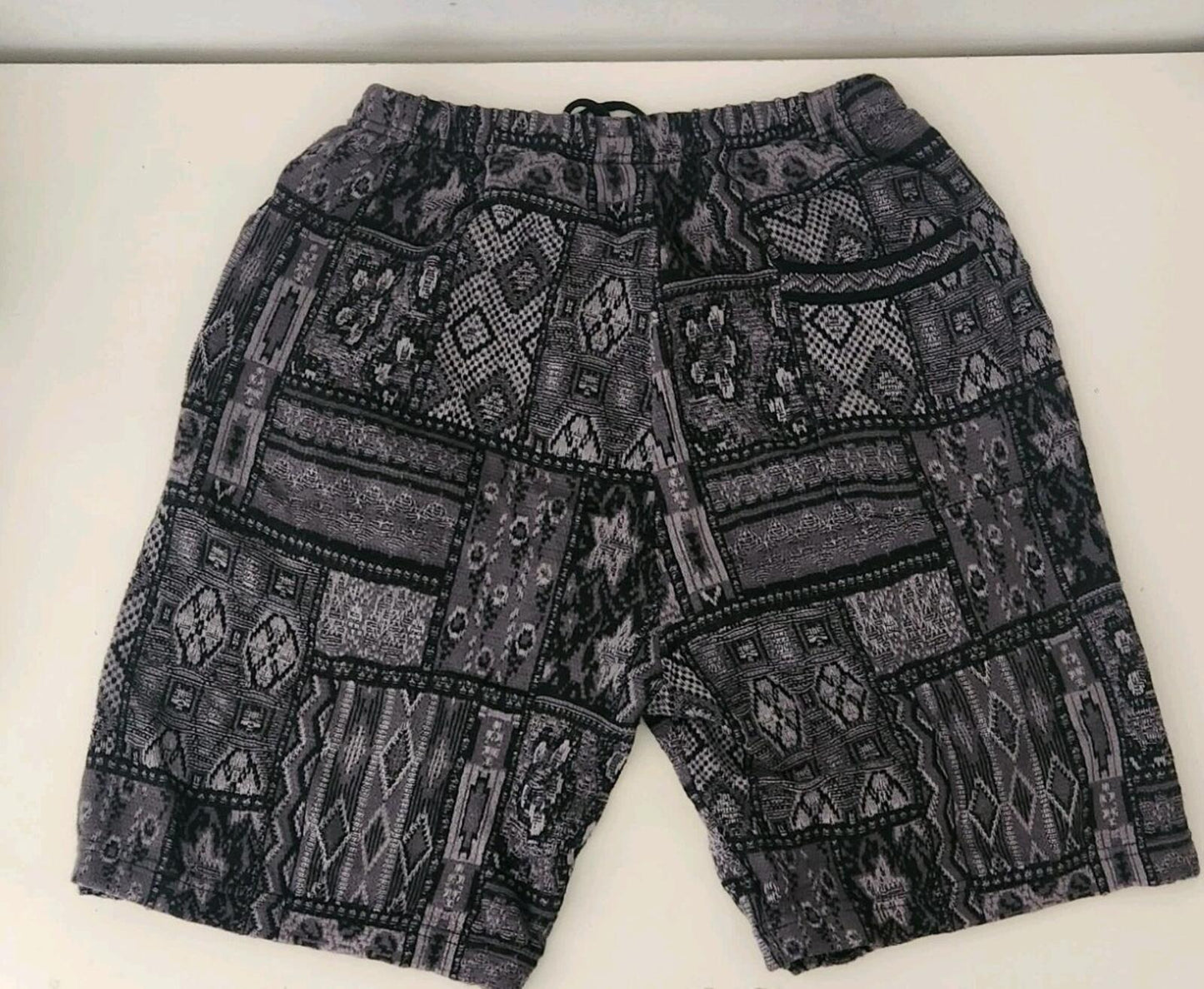 SS20 Supreme Patchwork Knit Short Black Size M
