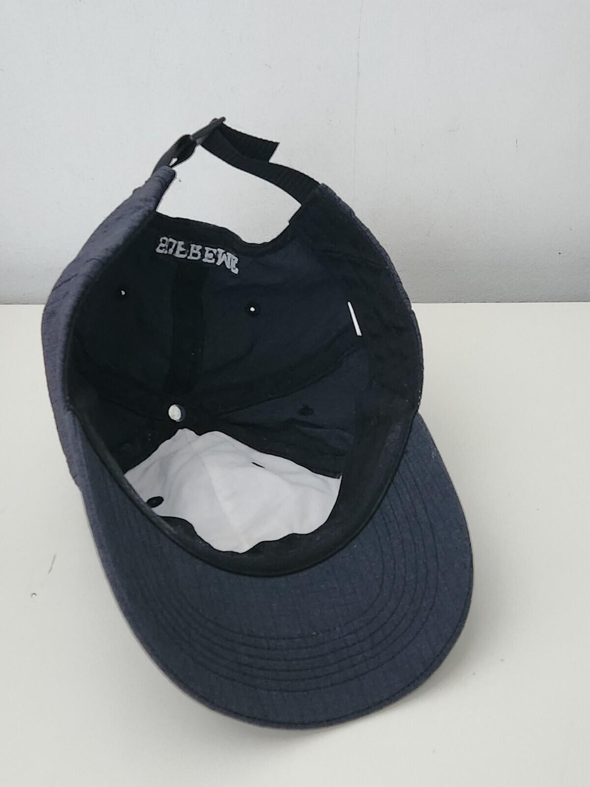 SS23 Supreme Cordura Ripstop S Logo 6-panel Cap Black