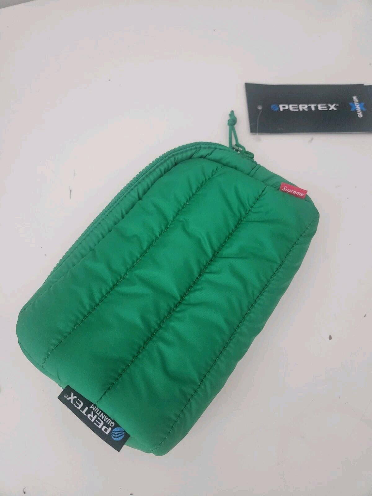 FW22 Supreme puffer pouch water resistant utility bag 1.5L
