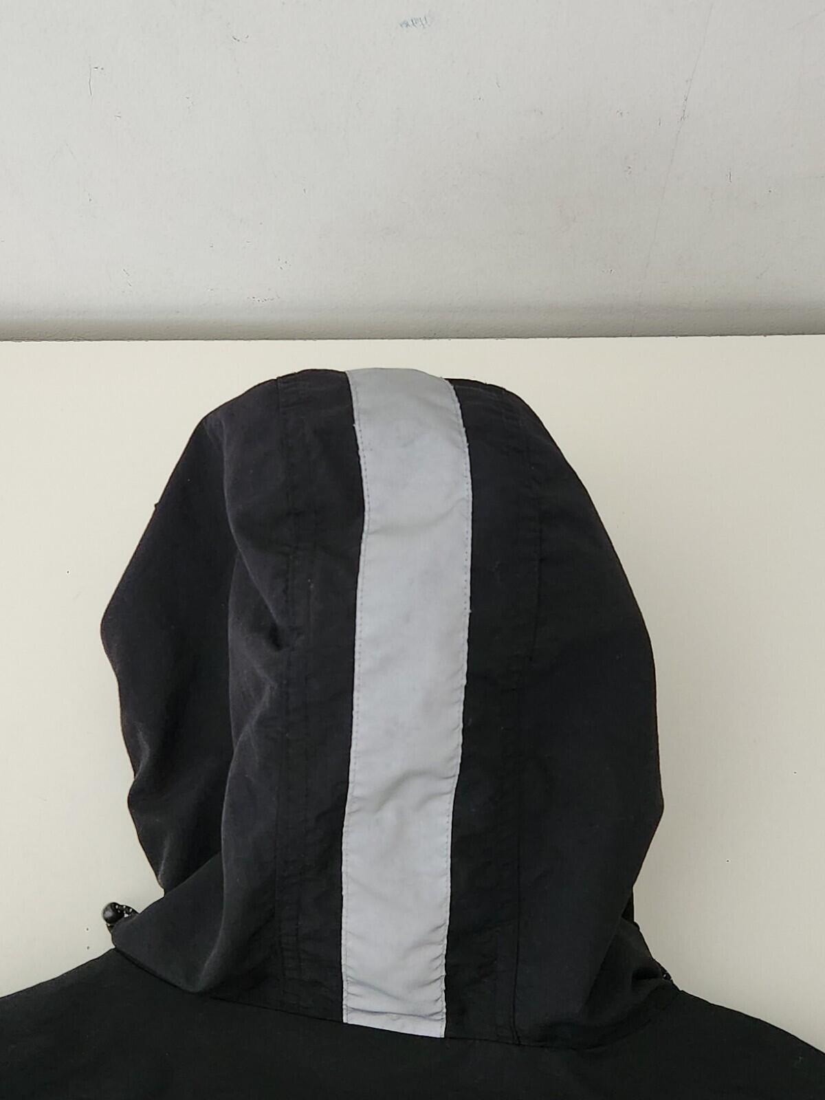 FW18 Supreme 2-Tone Zip Up Jacket Black Size M Water Resistant