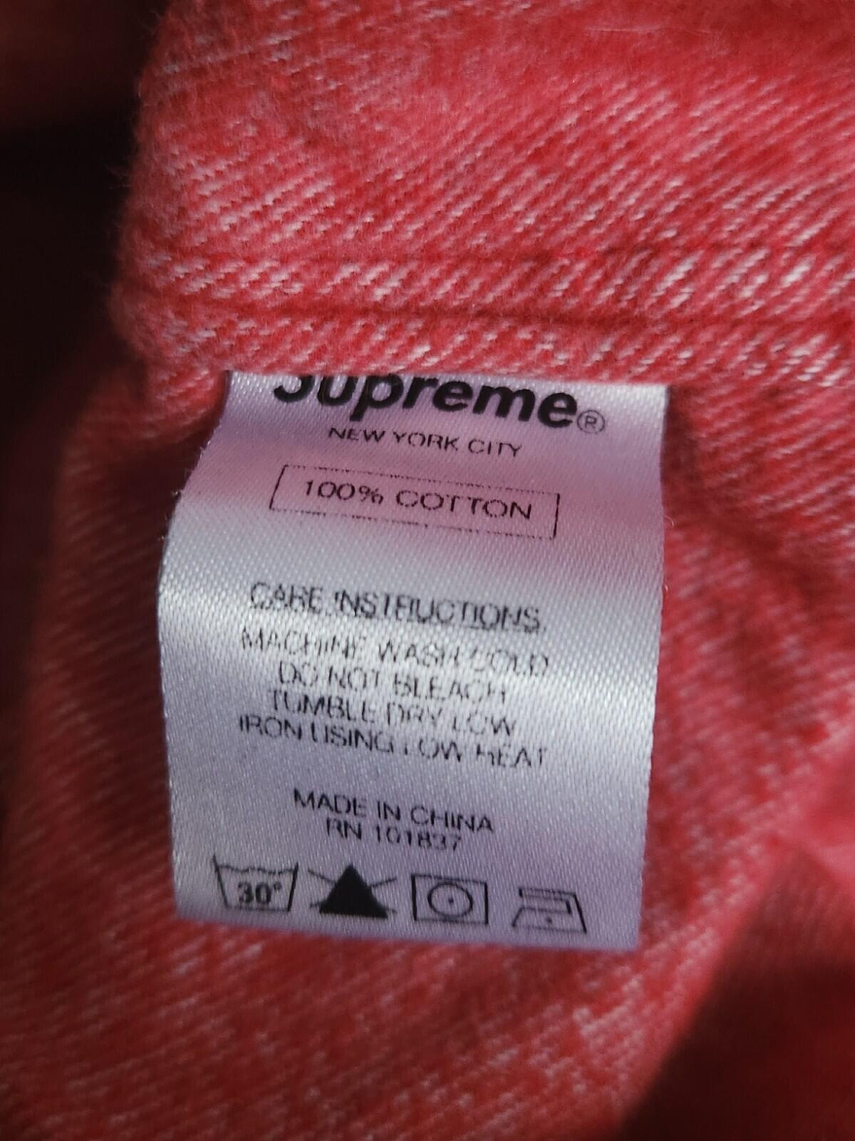 Supreme Shirt Size M Medium Button Up