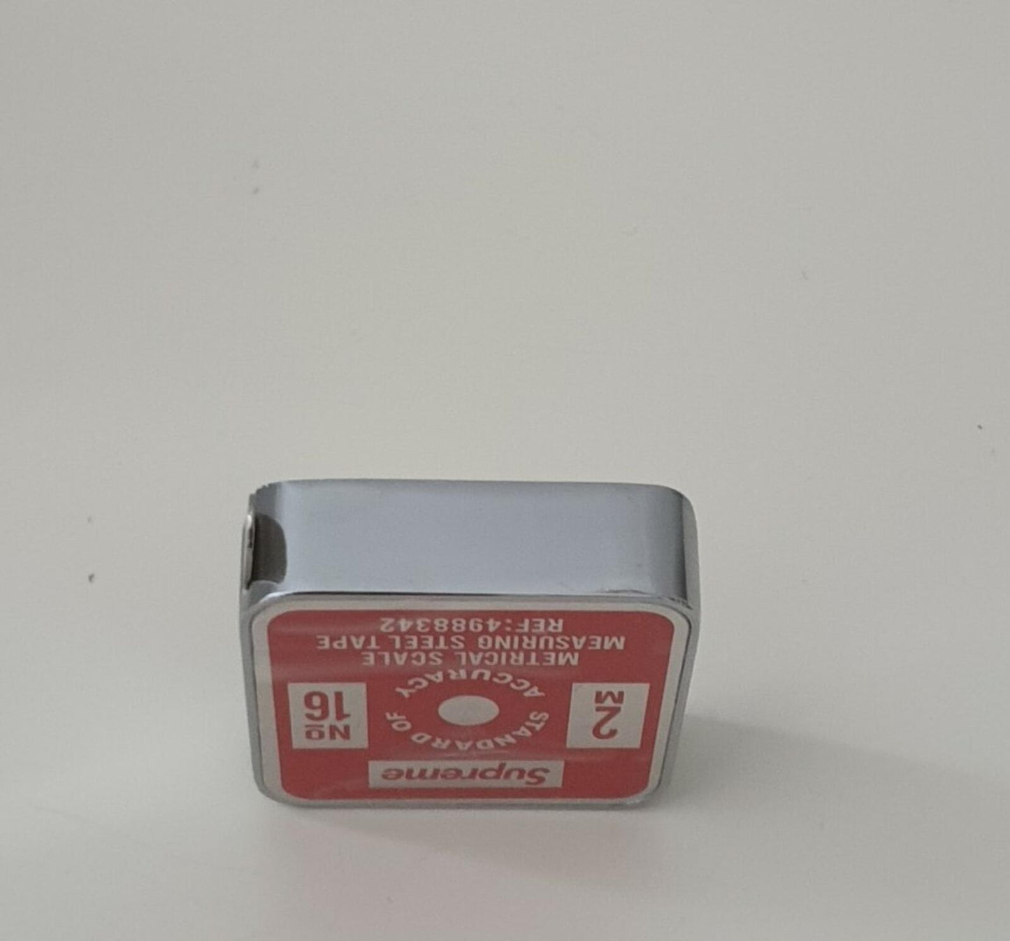 SS19 Supreme Penco measure tape red steel measuring metrical scale Metric New