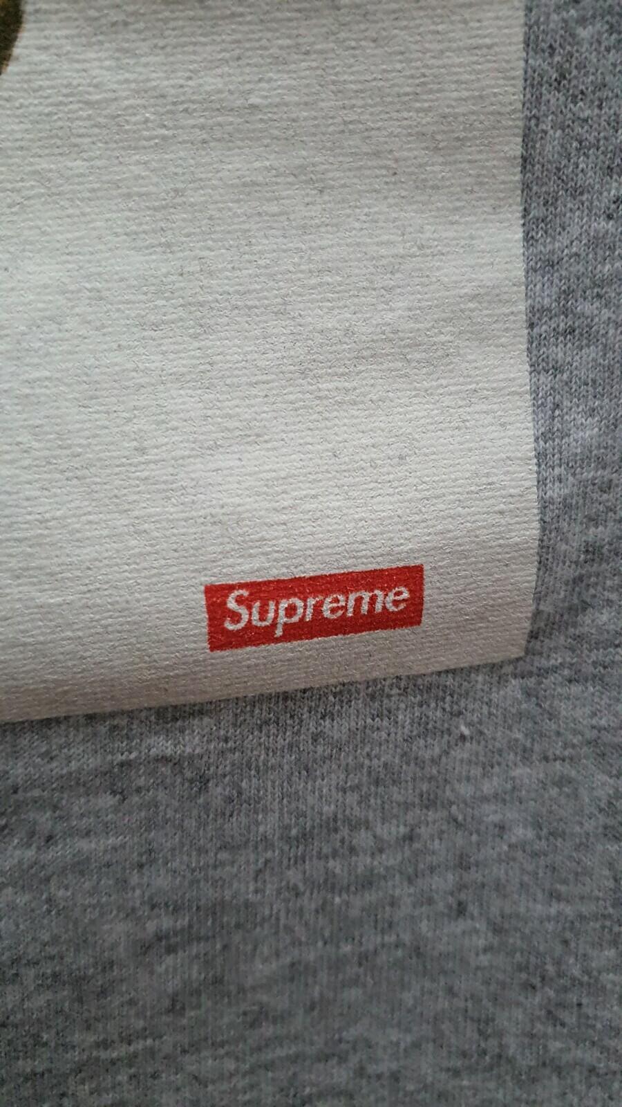 FW11 Supreme Bad Boy Records Biggie Tee Grey Size M