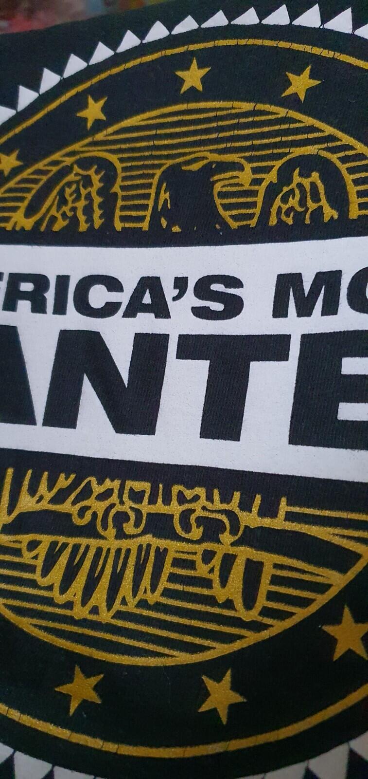 FW14 SUPREME Most Wanted Tee black t-shirt size L large Vintage 2014 Rare