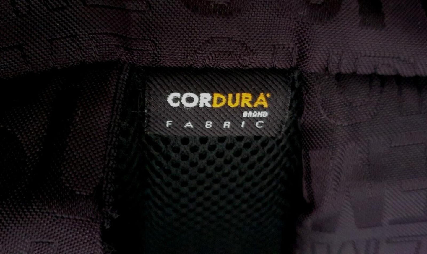 SS19 Supreme Black Backpack Cordura Fabric Box-Logo Rucksack Tasche