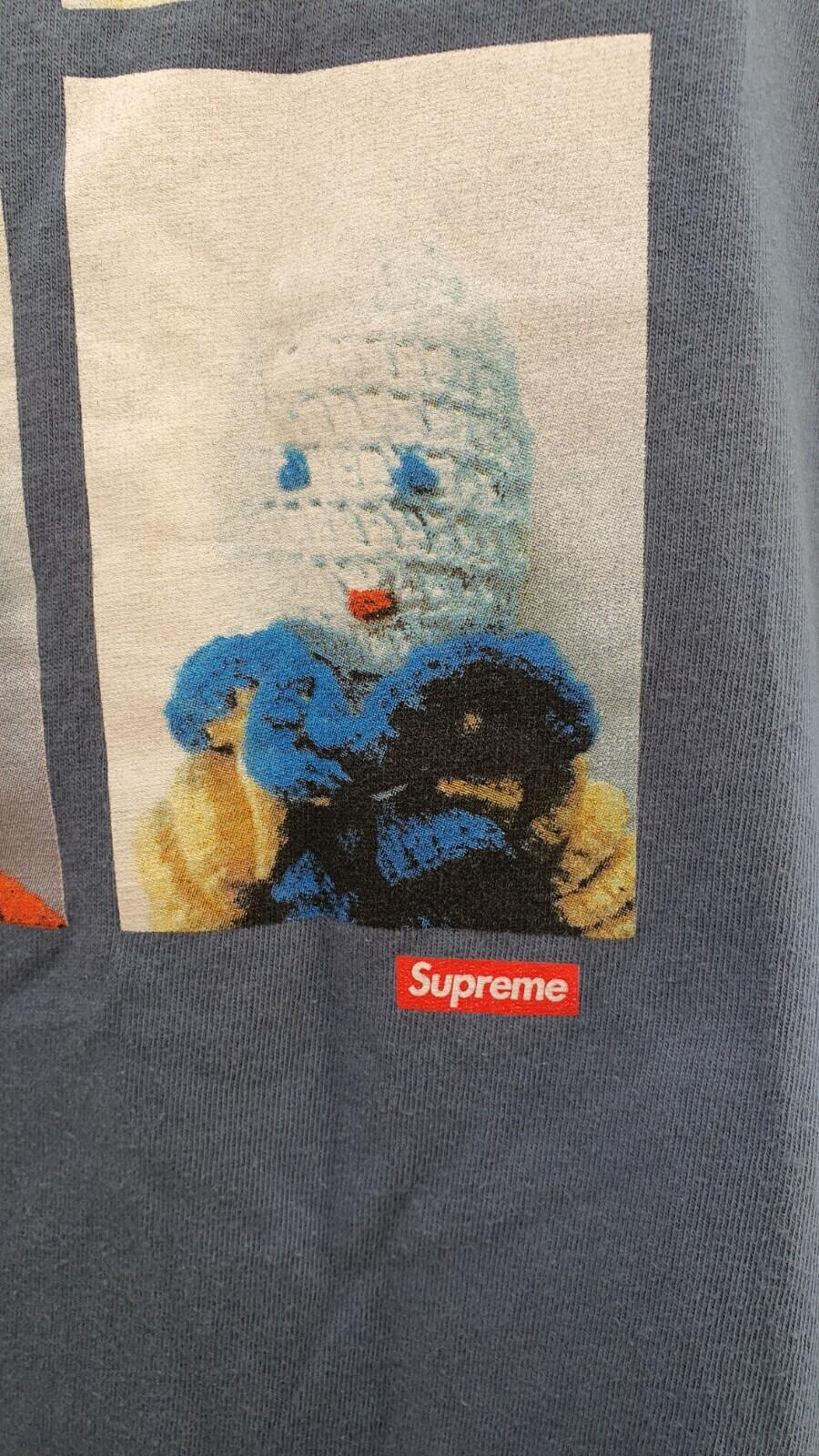 FW18 Supreme Mike Kelley Ahhyouth! Tee size M medium T-Shirt slate blue