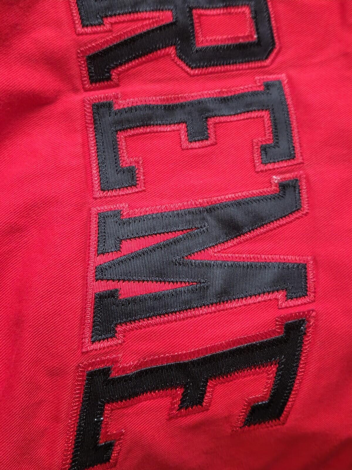 FW13 Supreme Baseball Shirt size L Large Rare Red 2013 Vintage Chenille S logo