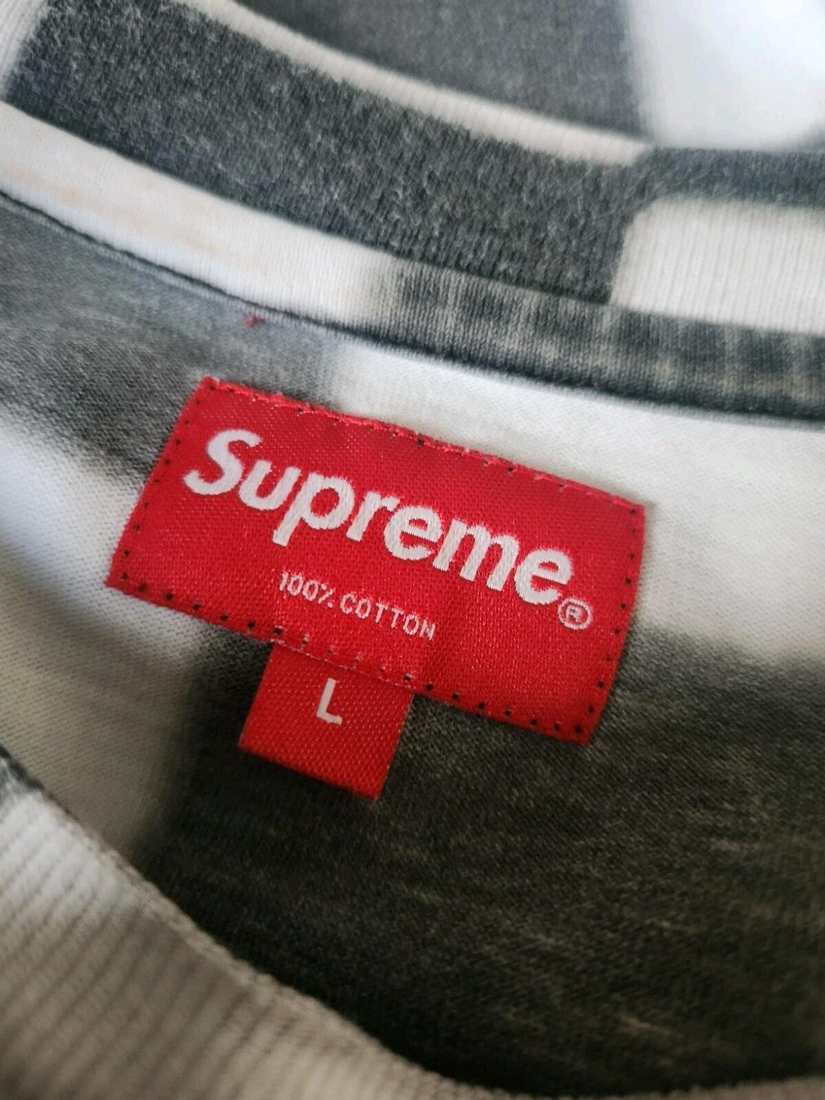 SS20 Supreme Small Box Tee Checkerboard Size L