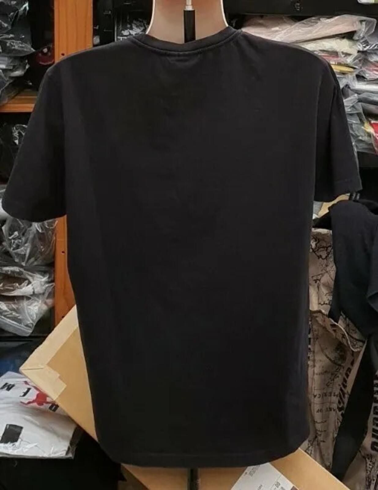 Champion by Wood Wood Alec Tee black tee L Large T-shirt W.W. Made in Italy
