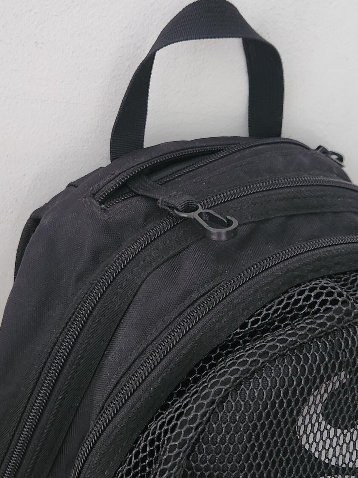 SS20 Supreme Schwarzer Rucksack Cordura Tasche Mesh Rucksack