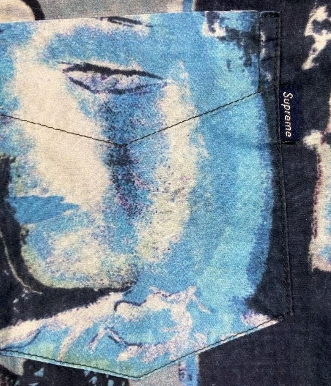Camisa Cubista SS14 Supreme Azul Talla L Picasso