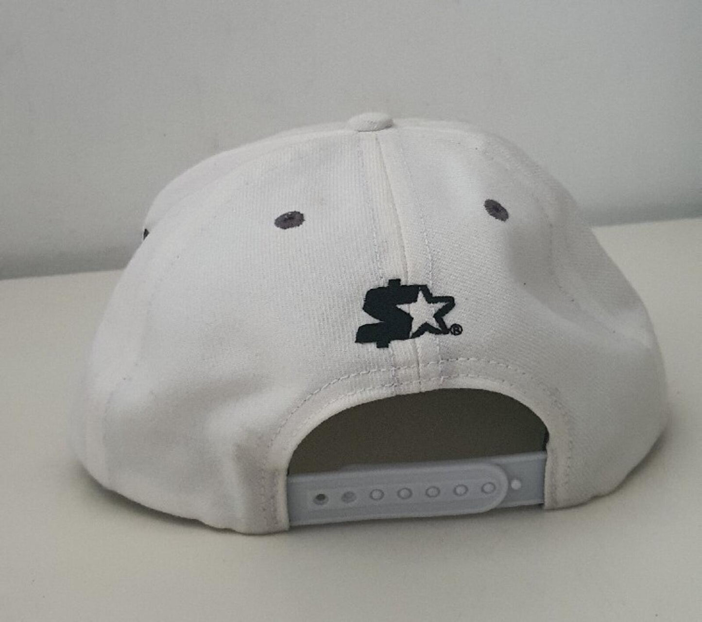 FW13 Supreme Banner 5-panel White Cap Big logo vintage hat ASAP ROCKY Rare 2013