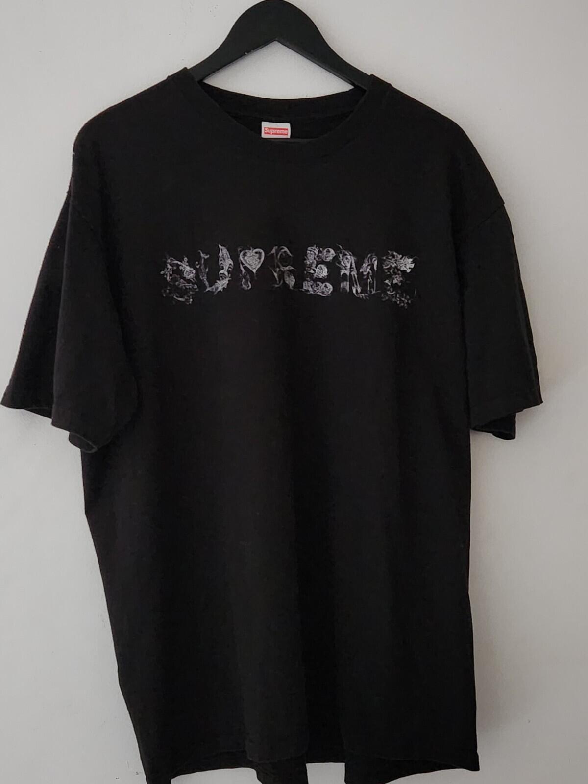 SS20 Supreme Morph tee size XL Black T-shirt Cats