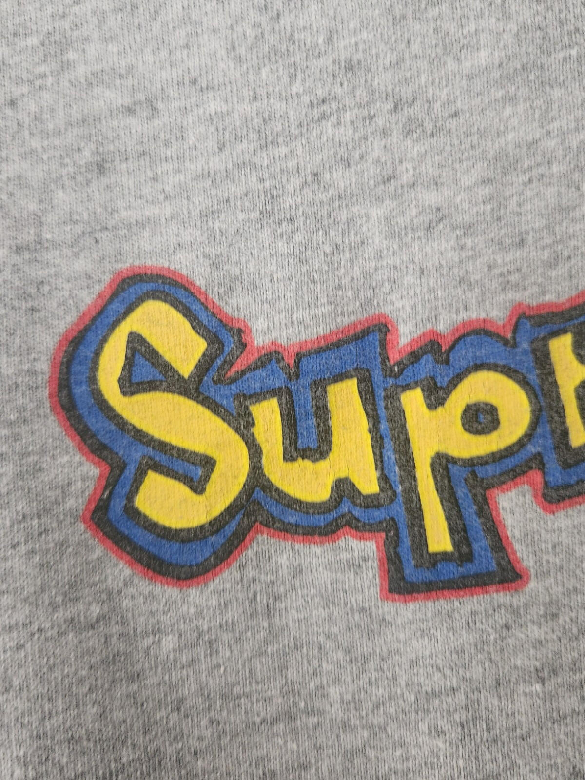 2007 Supreme Gonz Logo Tee Grey Size L Mark Gonzales