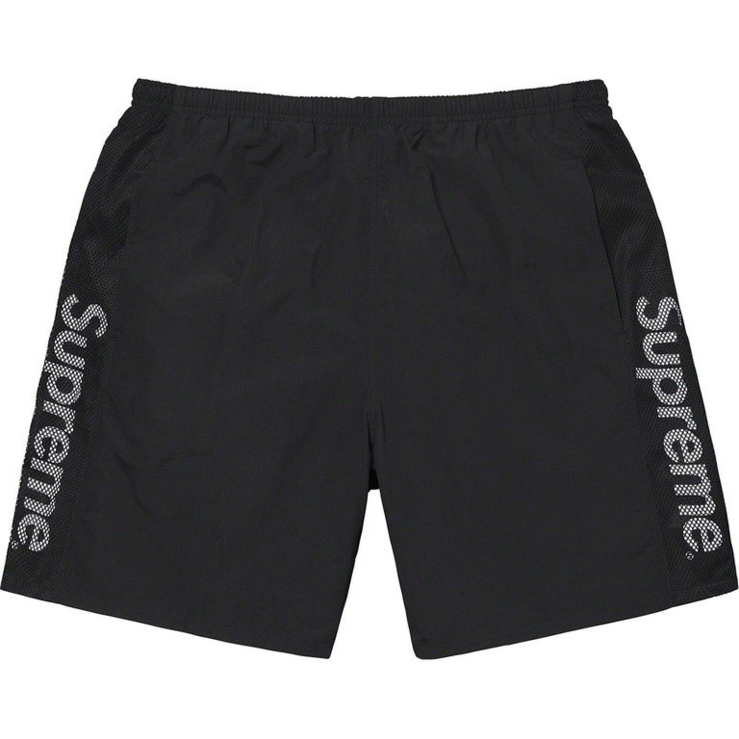 SS20 Supreme Malla Panel Bañador Negro Talla M