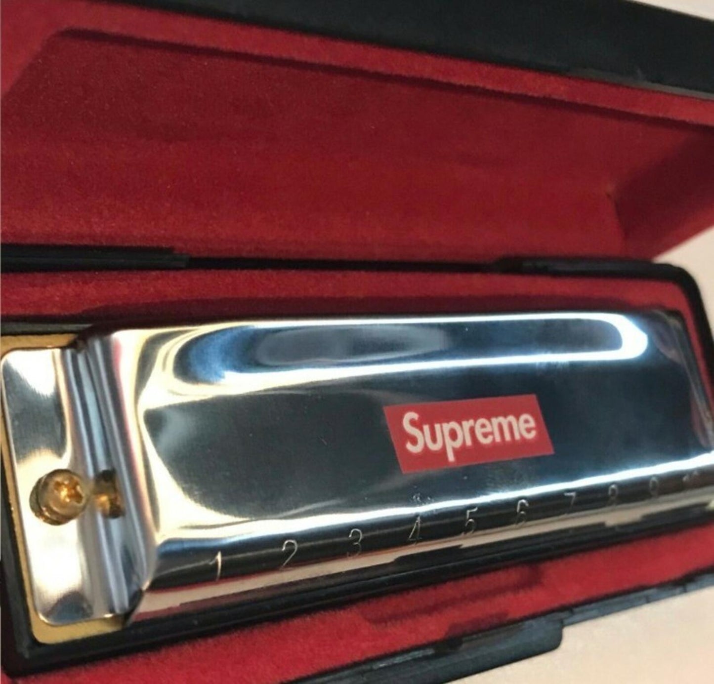 SS12 Supreme Hohner Harmonica Silver