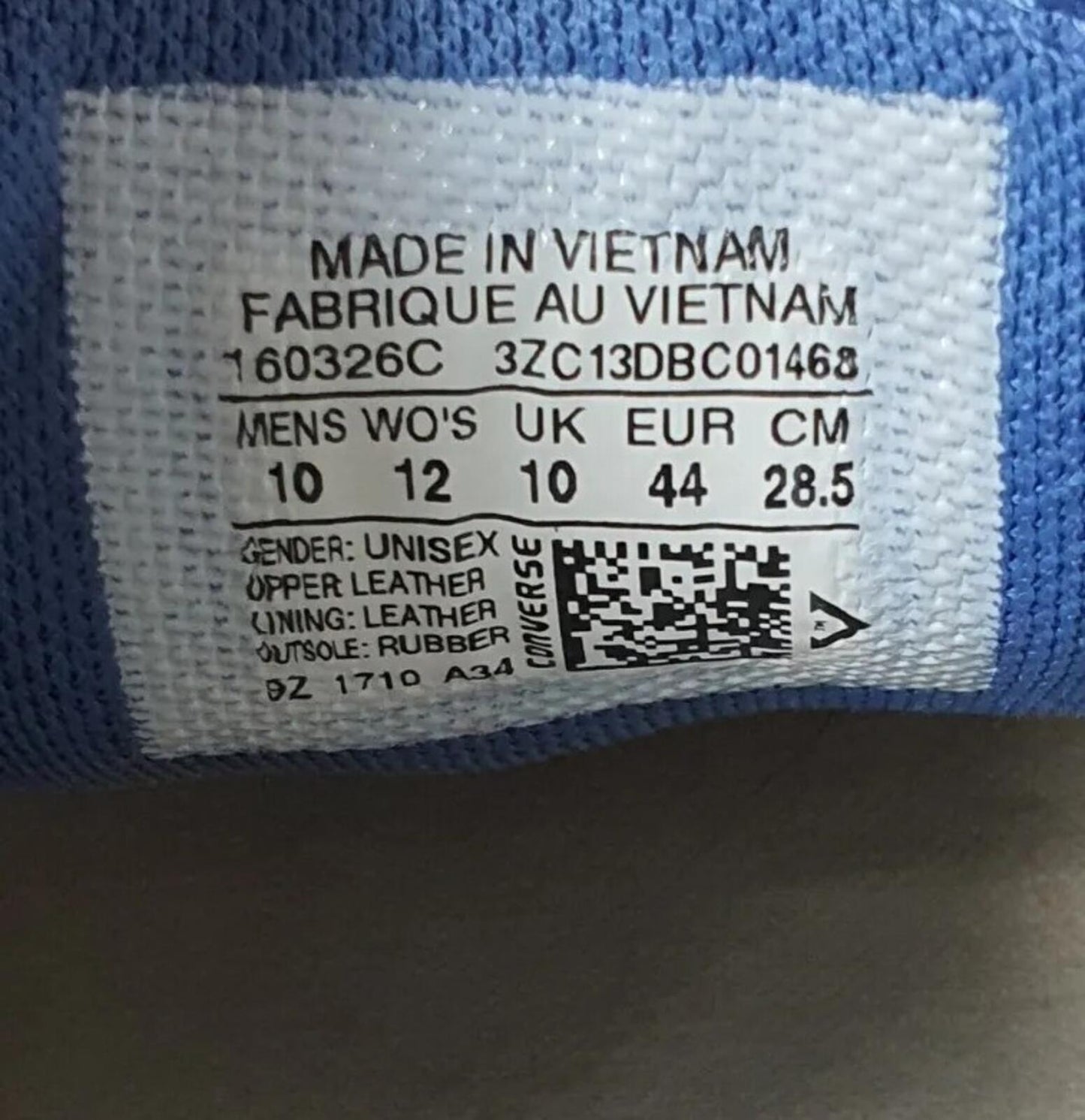 Converse x Golf Le Fleur One Star UK 10 EUR 44 Bachelor Bleu Tyler The Creator