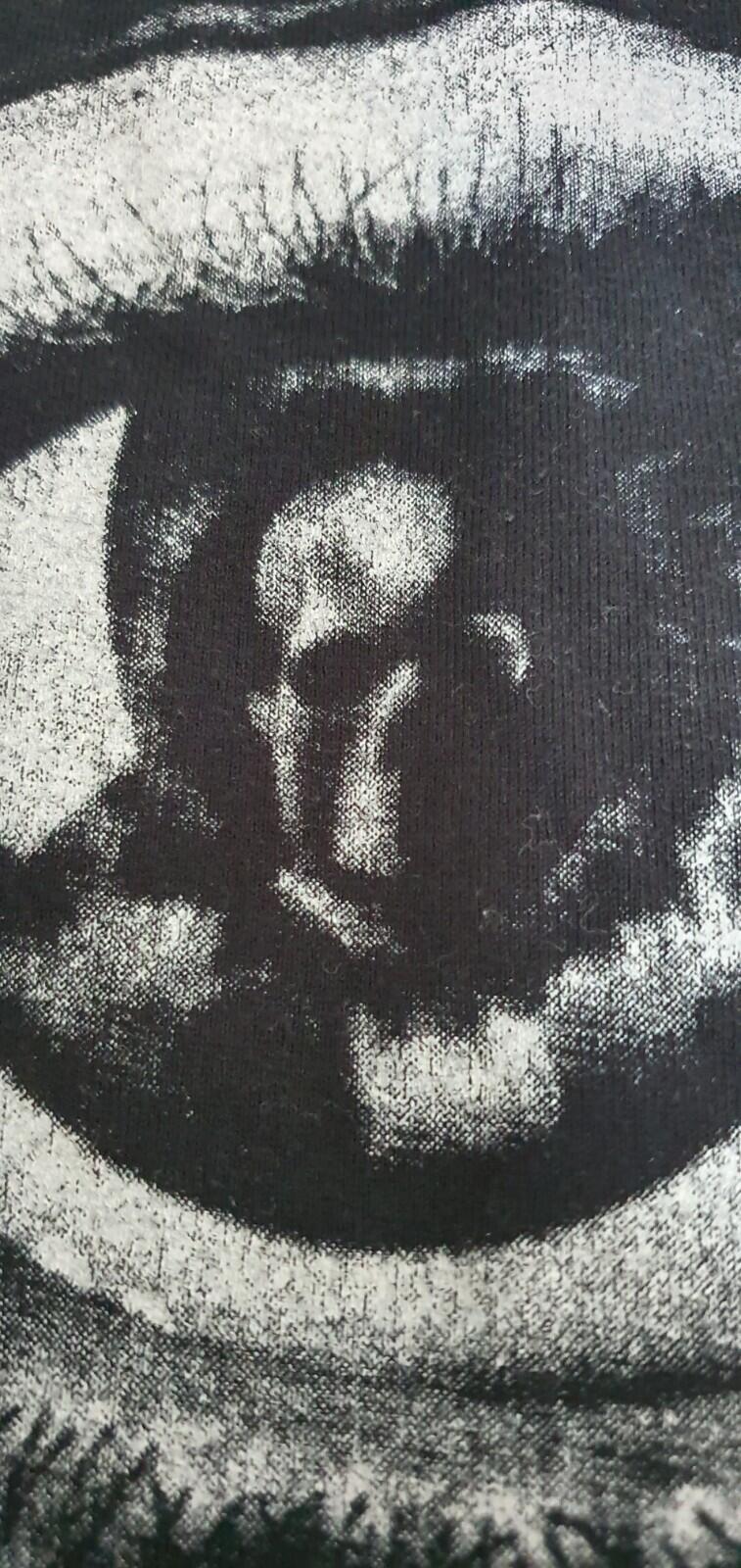 SS17 Supreme x M. C. Escher camiseta de béisbol de algodón talla M color negro