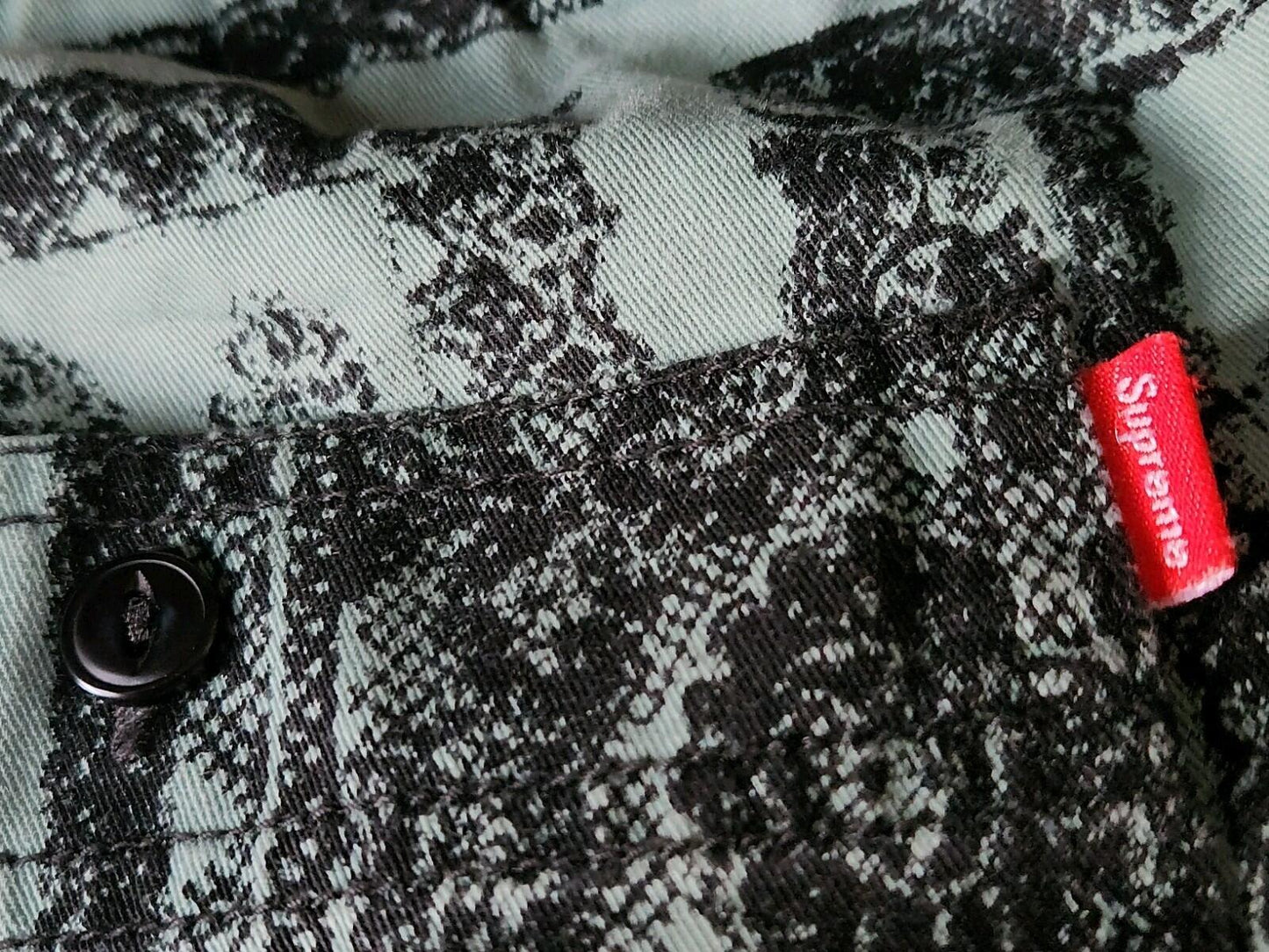 SS17 Supreme Laces Pant Green Size M