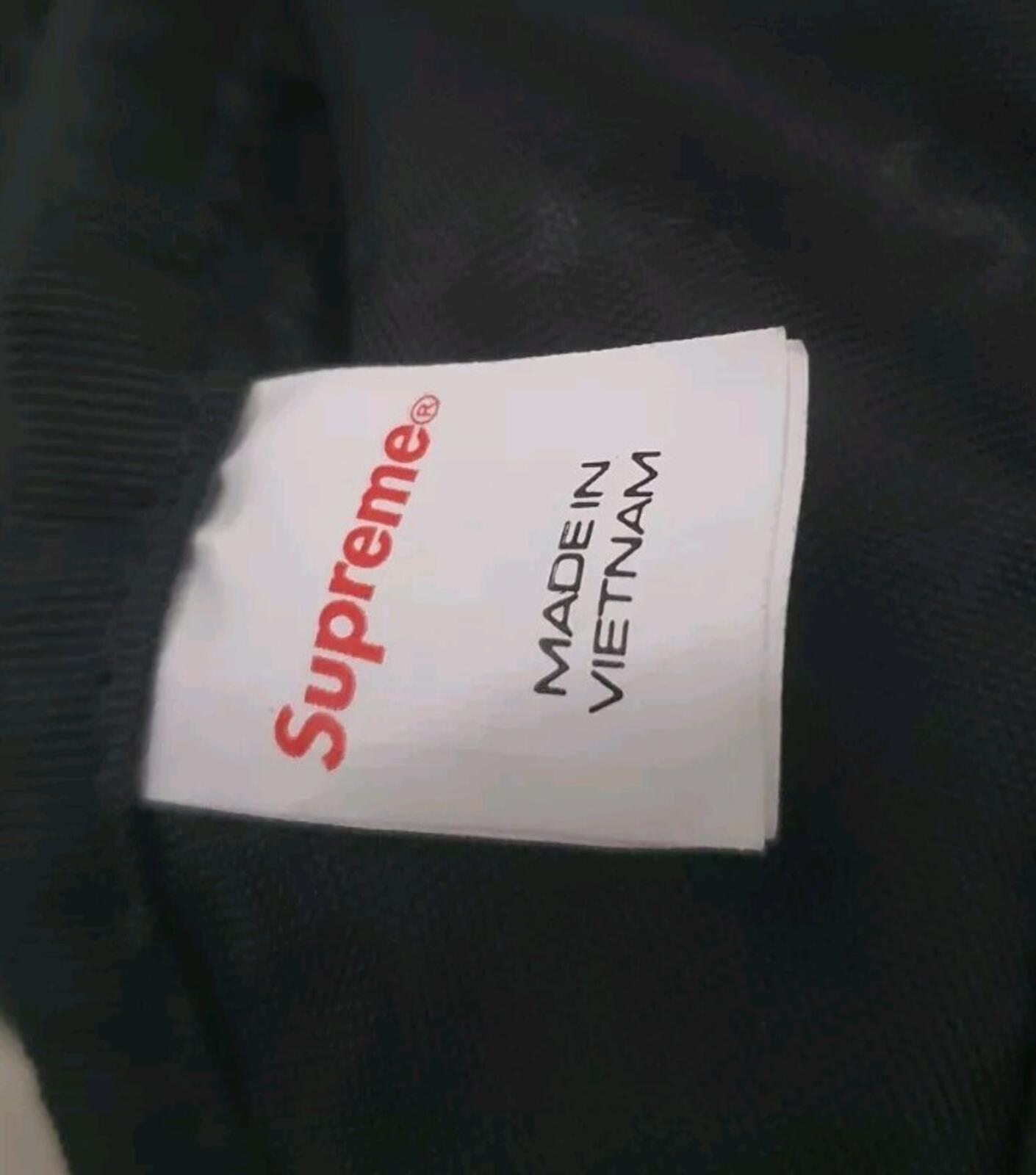SS23 Supreme Field Waist Bag Shoulder Black Water Resistant 4L