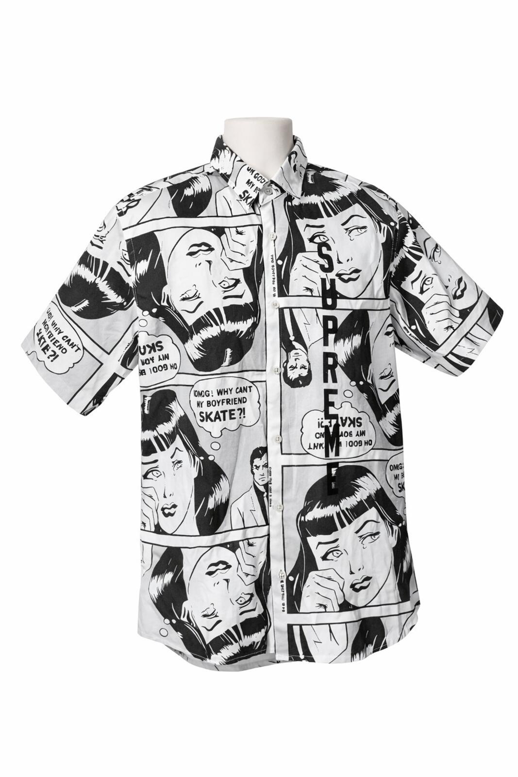SS17 Supreme x Thrasher Boyfriend S/S Shirt White Size M