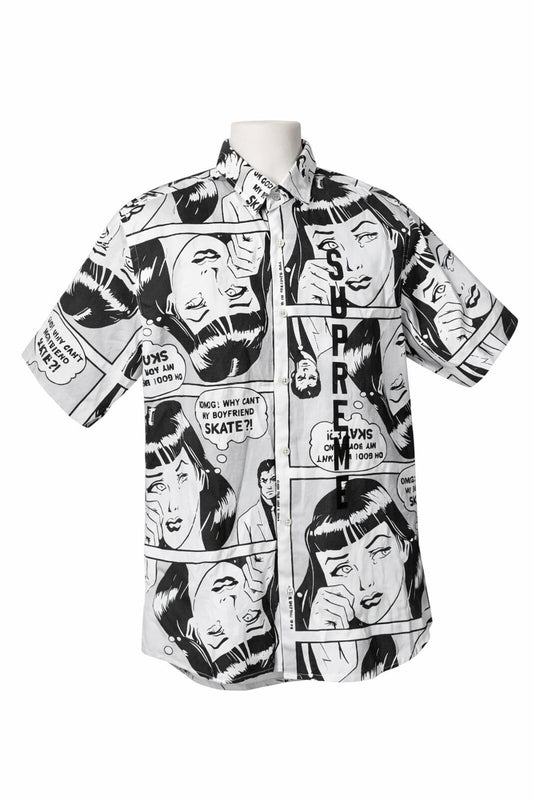 SS17 Supreme x Thrasher Boyfriend S/S Shirt White Size M