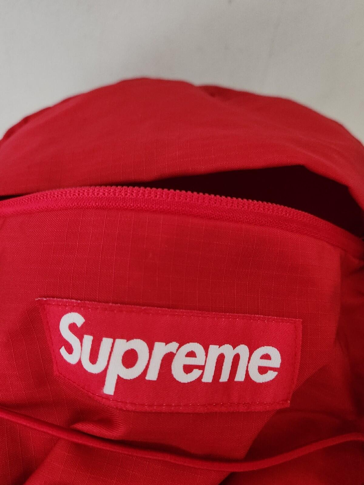 SS16 Supreme red backpack box logo Bag Rare Cordura Fabric
