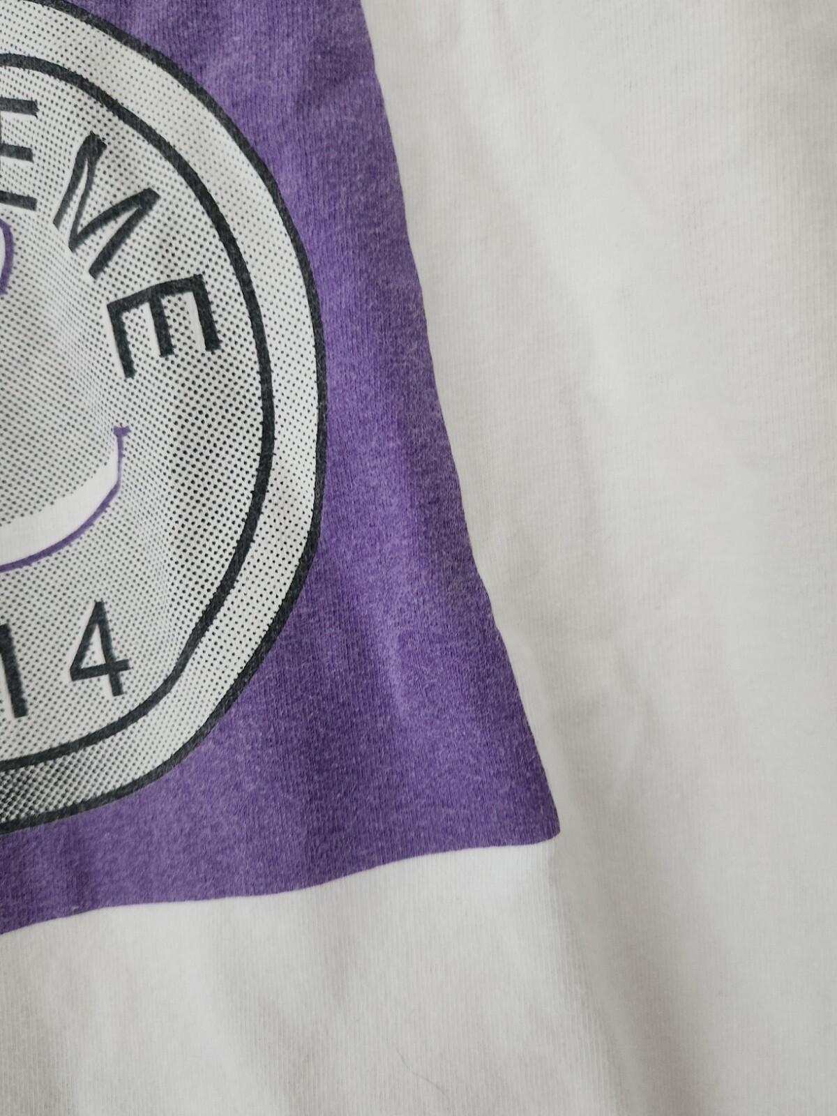 SS14 Supreme Lude Tee Größe M Medium Weiß T-Shirt Have a nice day Pille Selten