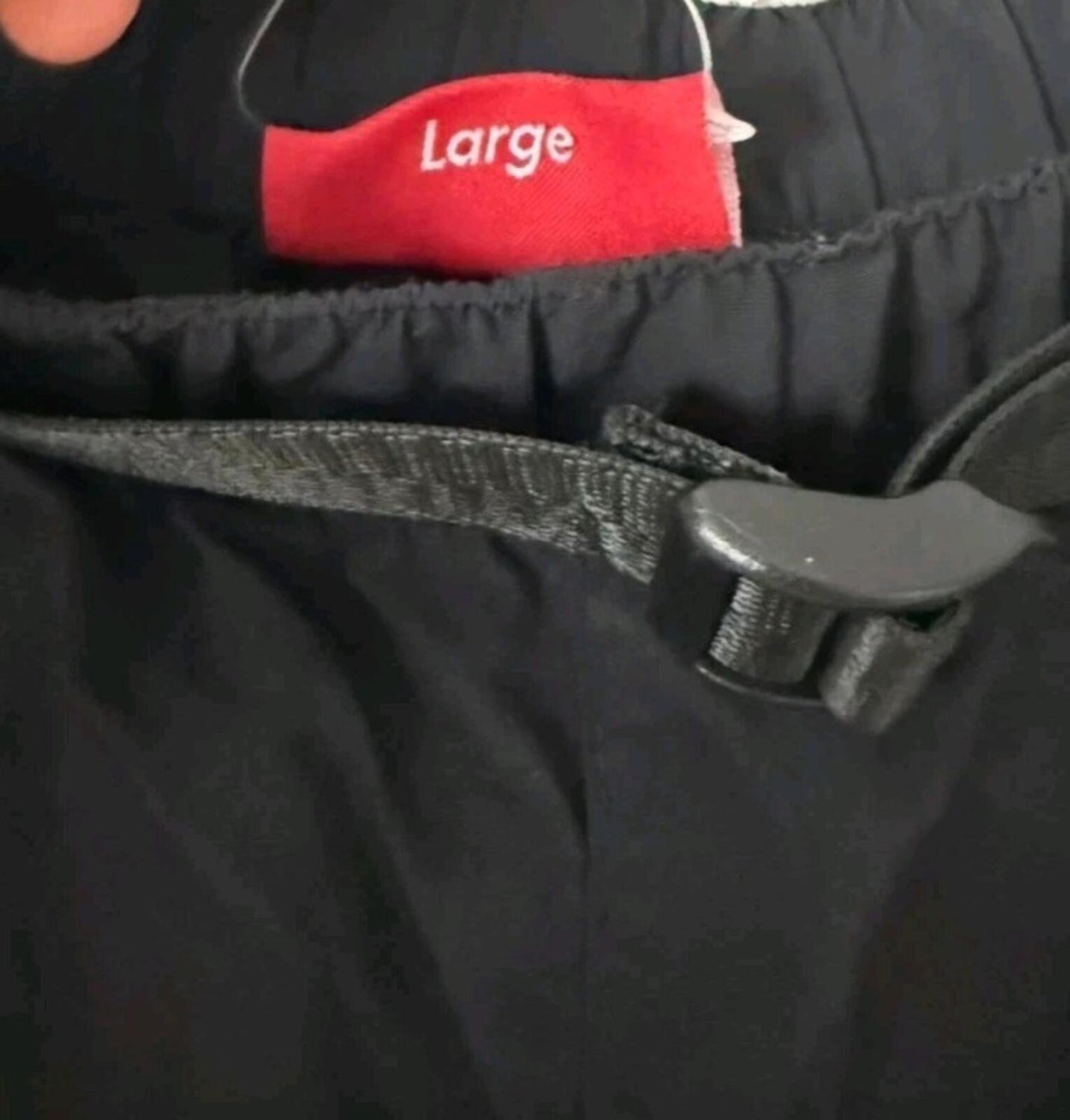SS20 Supreme Utility Belted Pant Black Size L 32