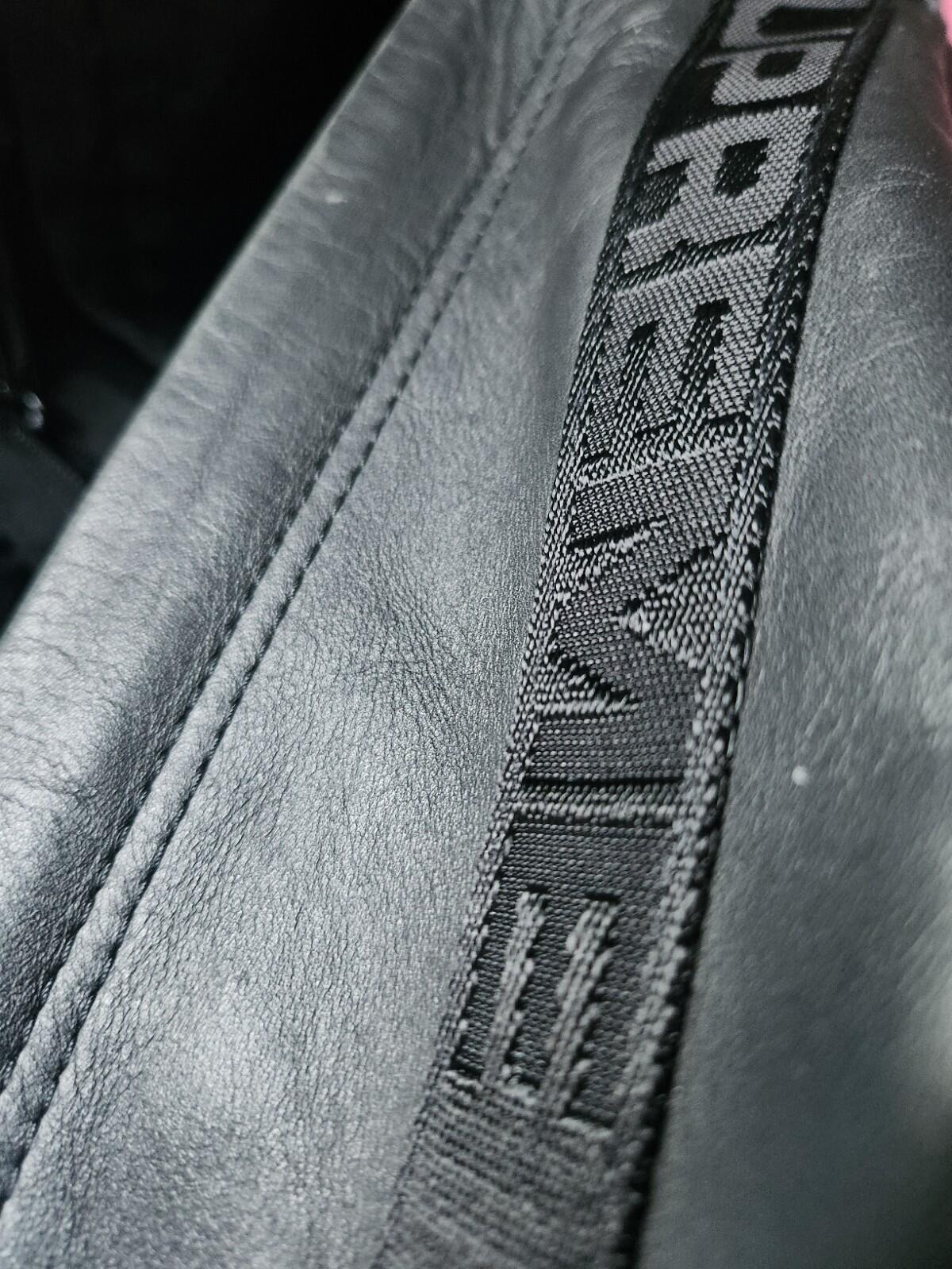 FW23 Supreme Leather Backpack Black